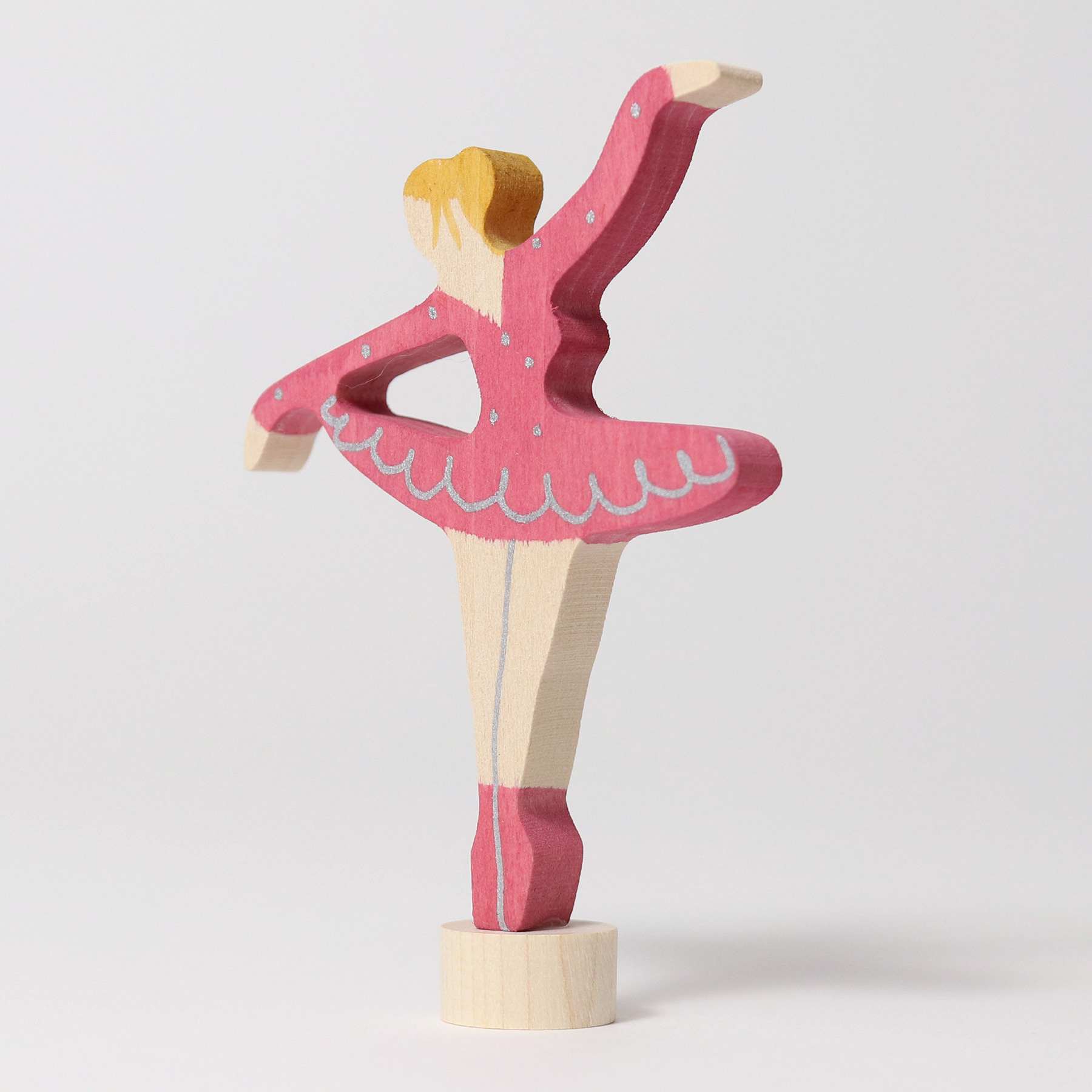 Decorative Figure Ballerina Ruby Red